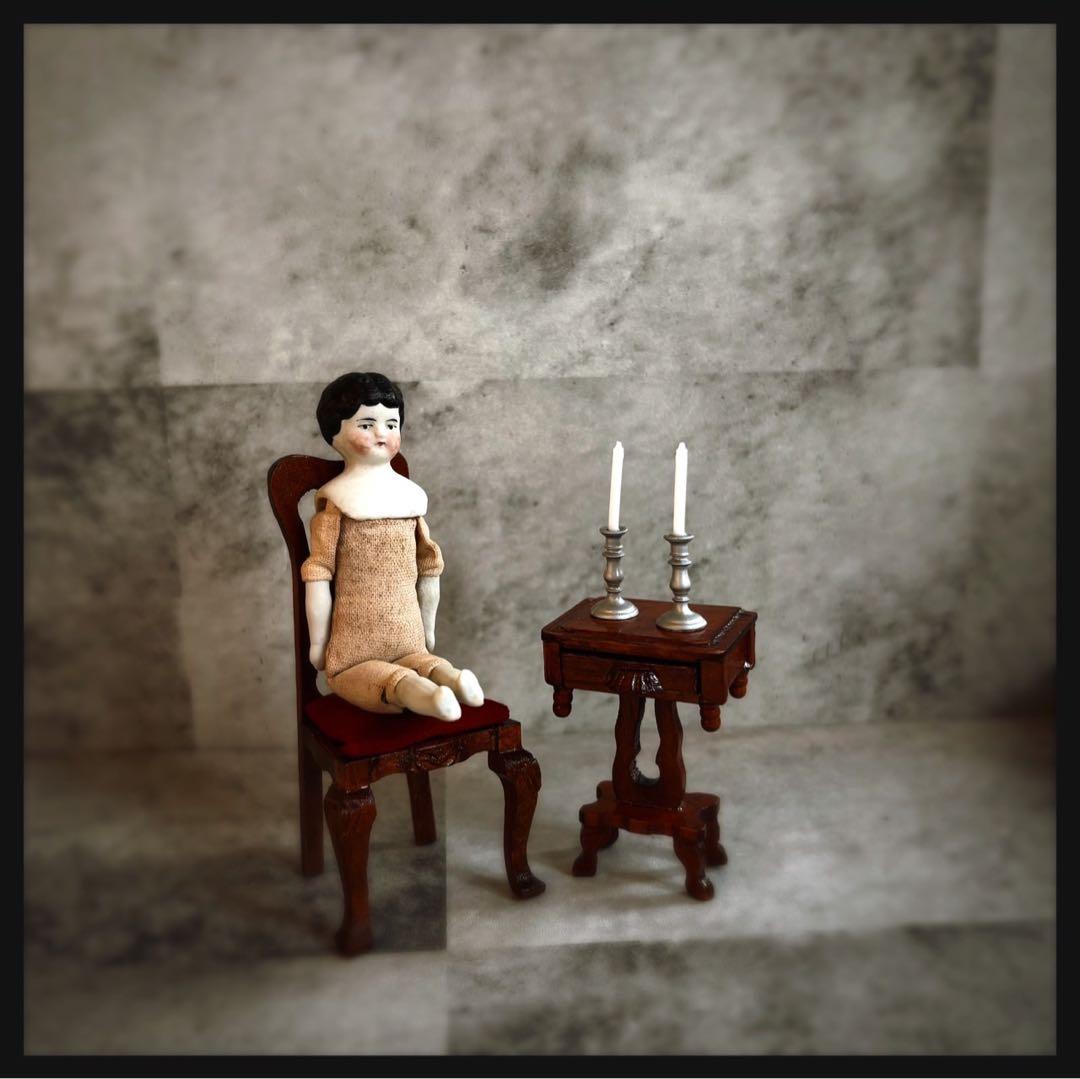 アンティーク 小さなチャイナヘッドドール　 ビスクドール