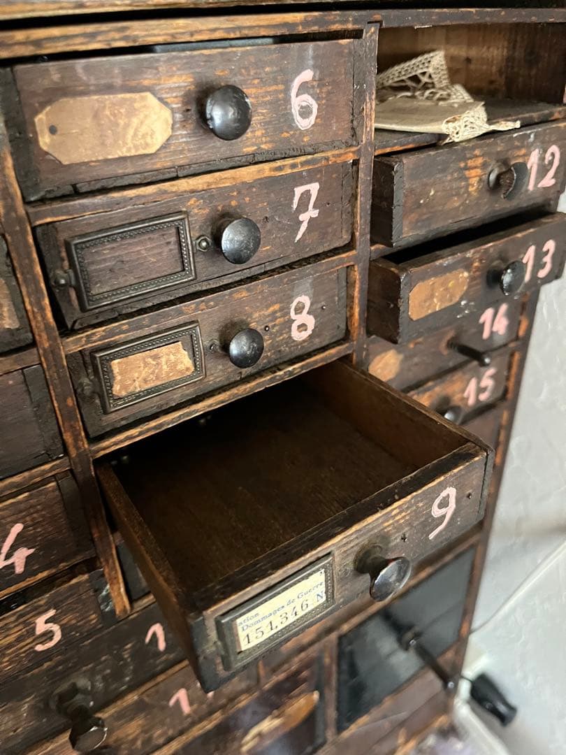 フランスアンティーク小引き出し家具