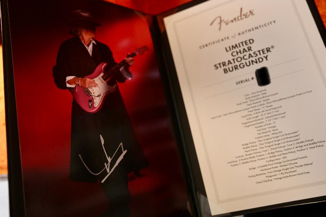 ギター Fender Limited Char Stratocaster