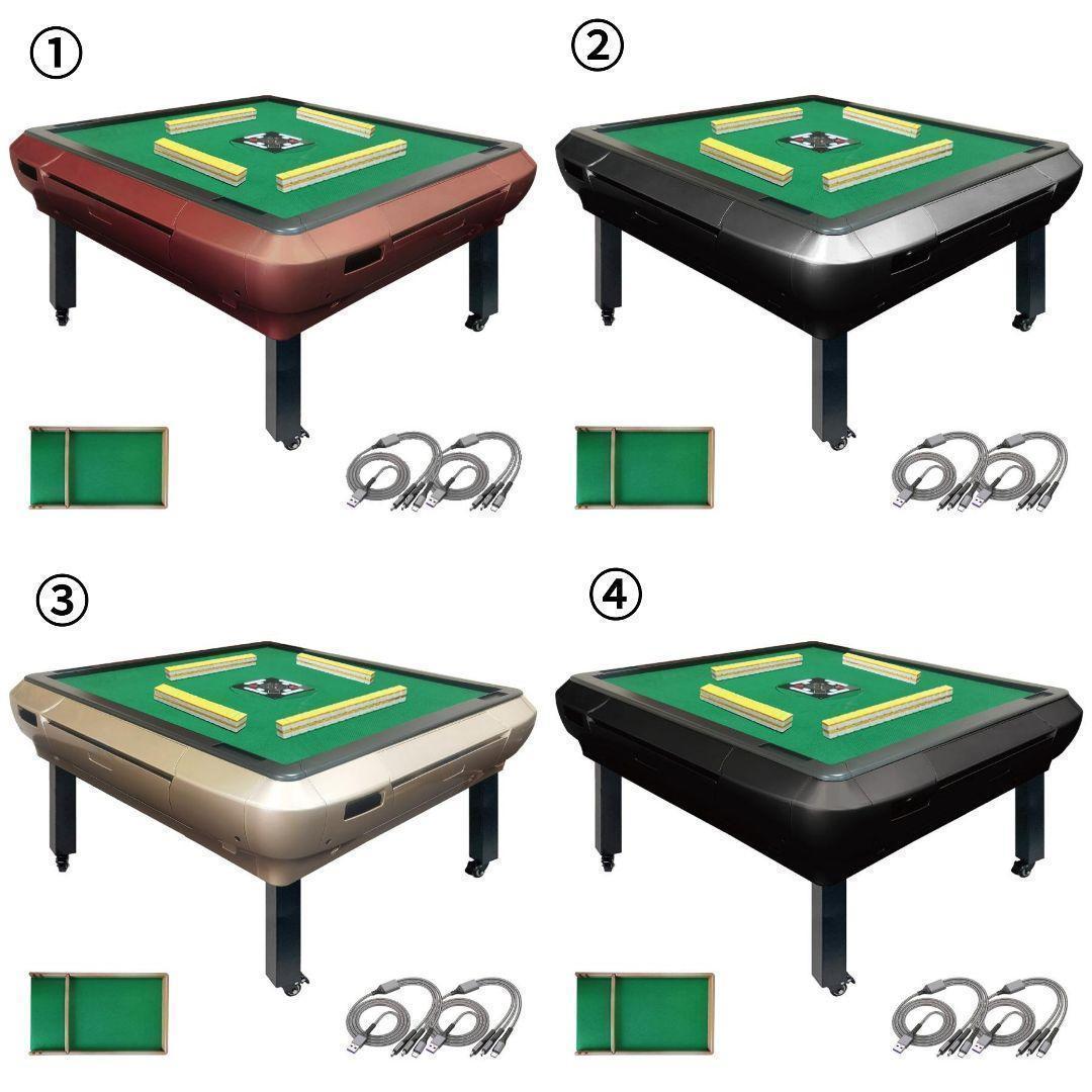 全自動麻雀卓 座卓 ハーフレッグ 麻雀卓 33mm ゴールド 2145