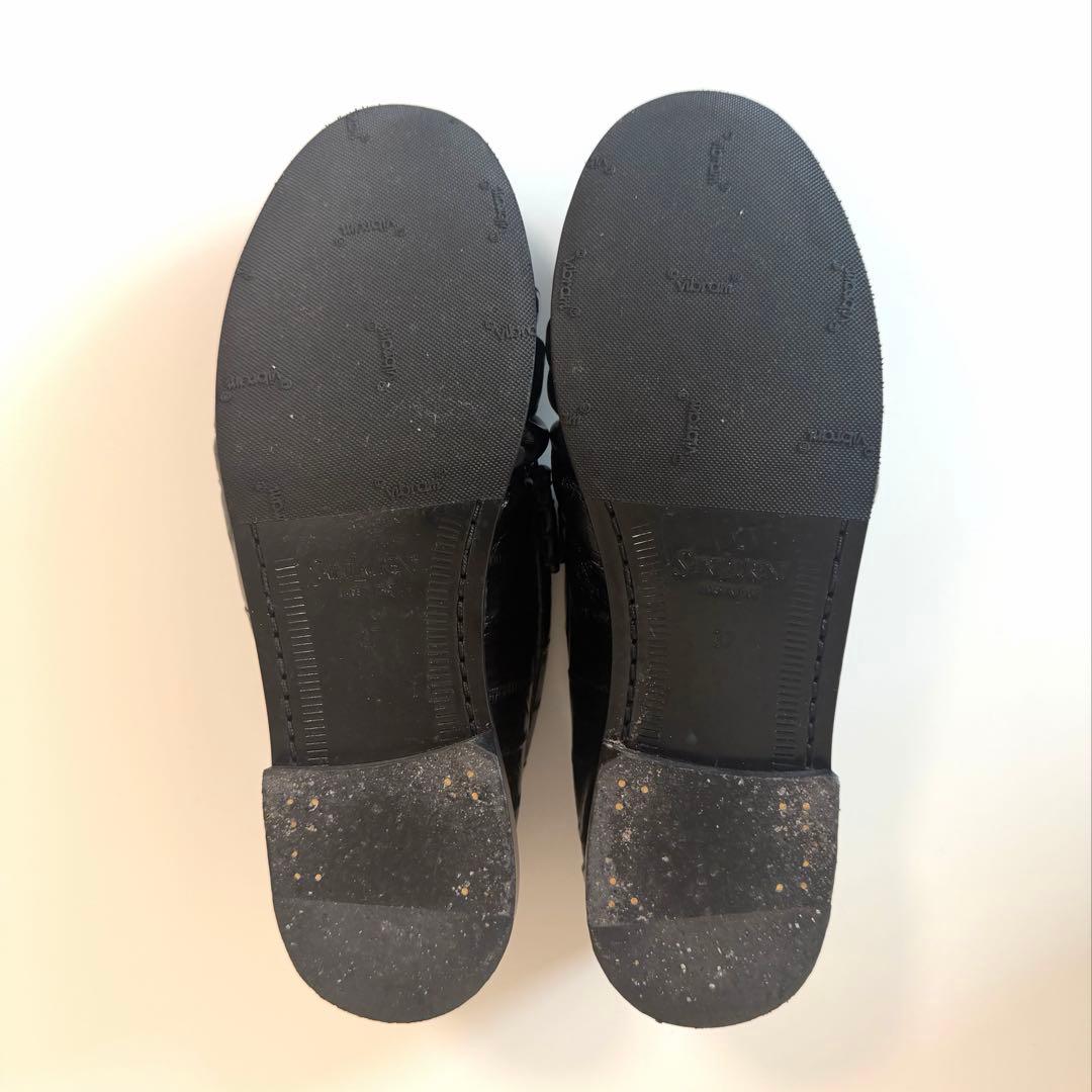 Saint Laurent ル ローファー ソフト（イールスキン）BLACK