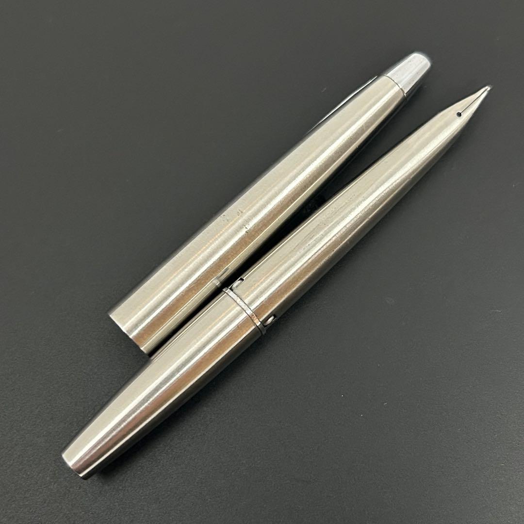 パイロットミュー μ 万年筆 廃盤 廃番 ペン先一体型