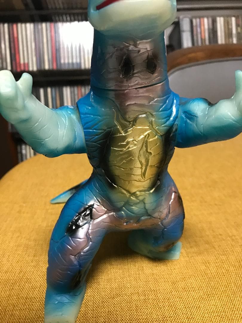 ブルマァク 蓄光 エレキング 復刻 ソフビ マーミット ベアモデル マルサン