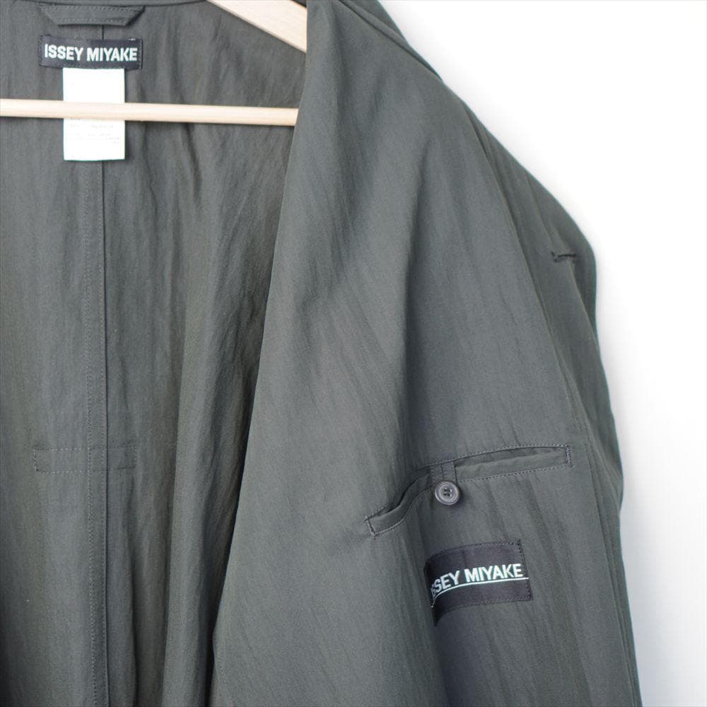 80s90s ビンテージ アーカイブ イッセイミヤケ イカコート 黒