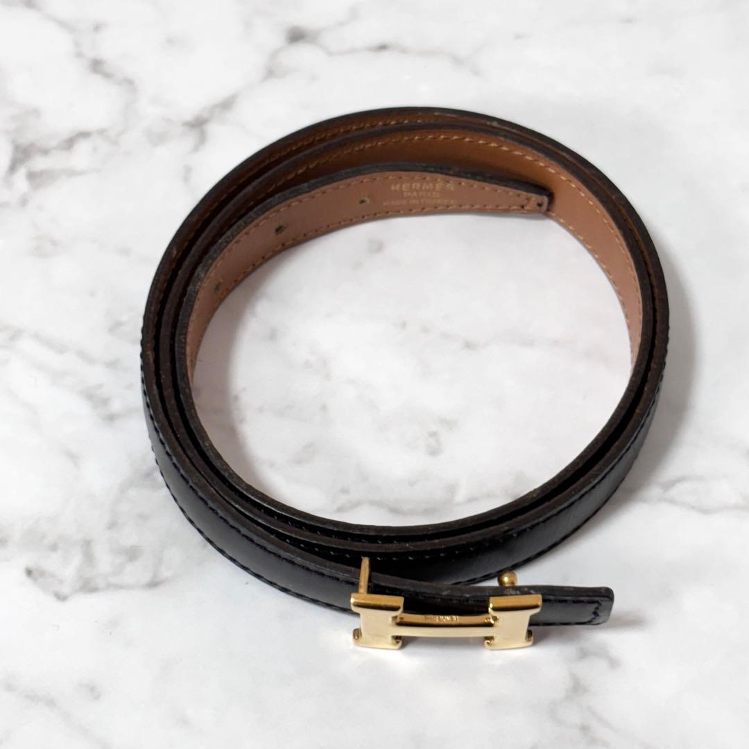 極美品✨　HERMES　エルメス　ベルト　コンスタンス　ゴールドバックル　〇K
