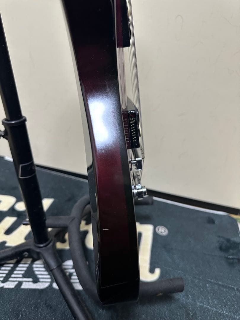 Aria pro ii Duncan Designed搭載パープルエレキギター