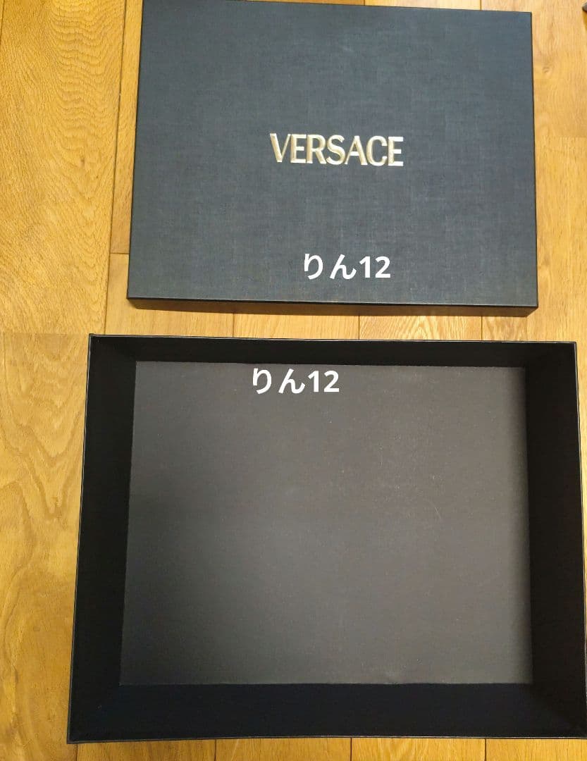 紙袋　ショッパー ヴェルサーチ　ギフト　箱　box プレゼント　ラッピング