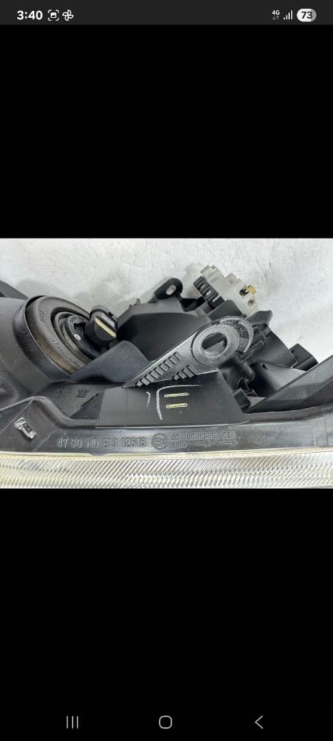 ZVW30 トヨタ プリウス 前期 左右セット ヘッドライト 47-30