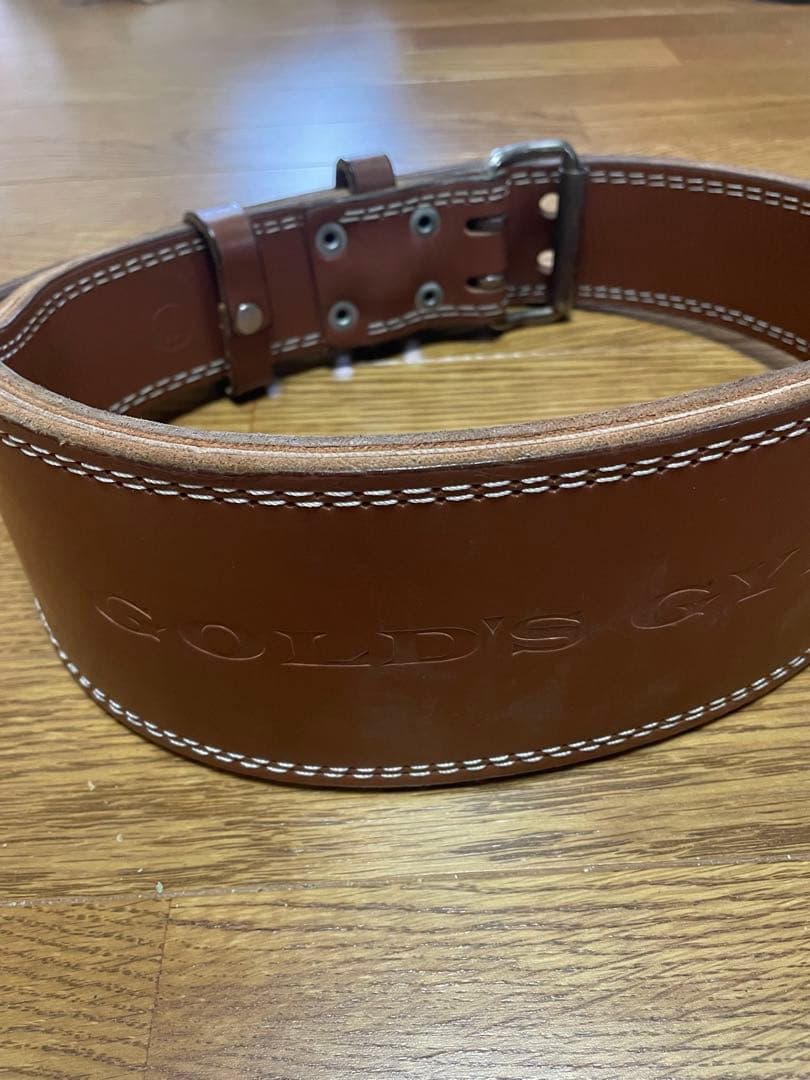 GOLD'S GYM トレーニングパワーベルトL