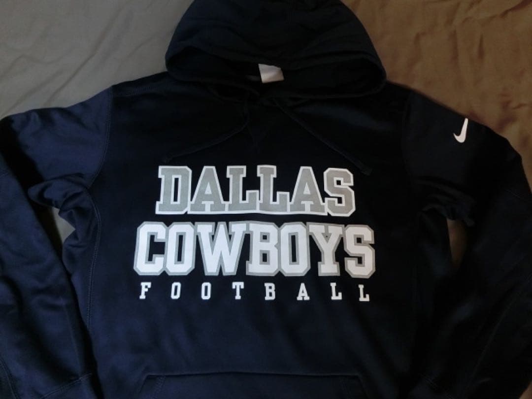 Nike NFLアメフト ダラスカーボーイズ パーカーUS S 紺