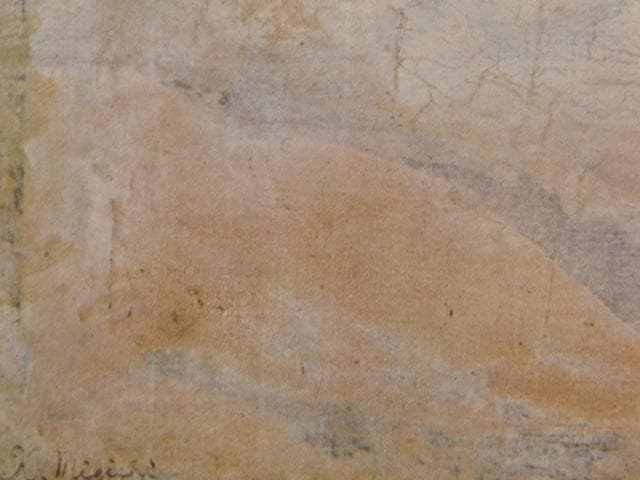 三岸好太郎、【雲の上を飛ぶ蝶】、新品高級額 額装付、年代物・希少画集画