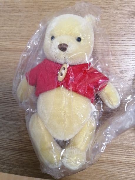 メリーソート社　世界限定500体生産プーさんぬいぐるみ２体セット 7インチ