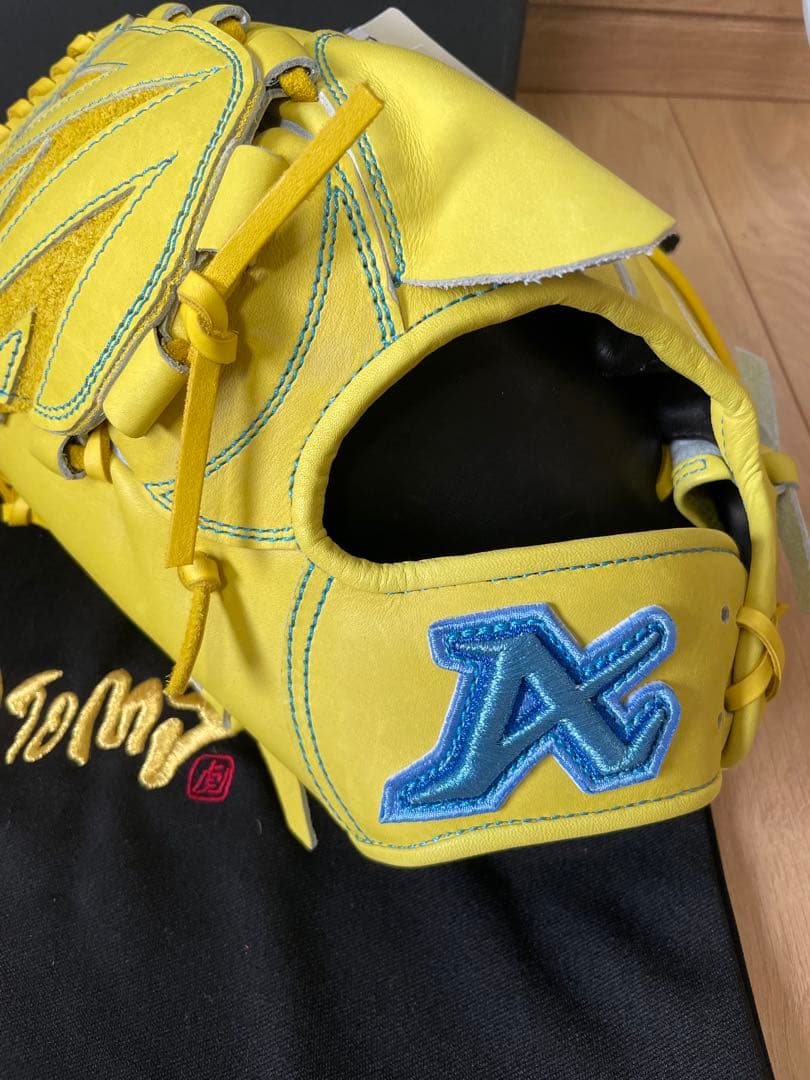 最終価格‼️新品未使用ATOMS アトムズ　西窪職人作成 左投硬式投手用グローブ