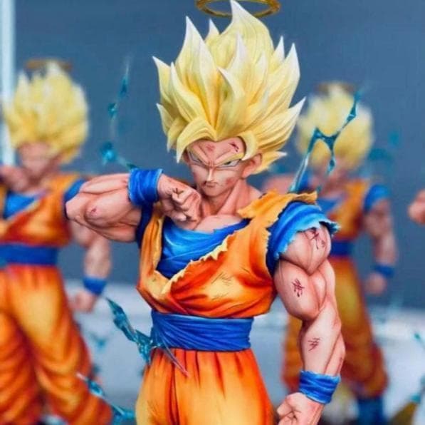 ドラゴンボール　孫悟空　超サイヤ人２　ガレージキット　フィギュア　JJスタジオ