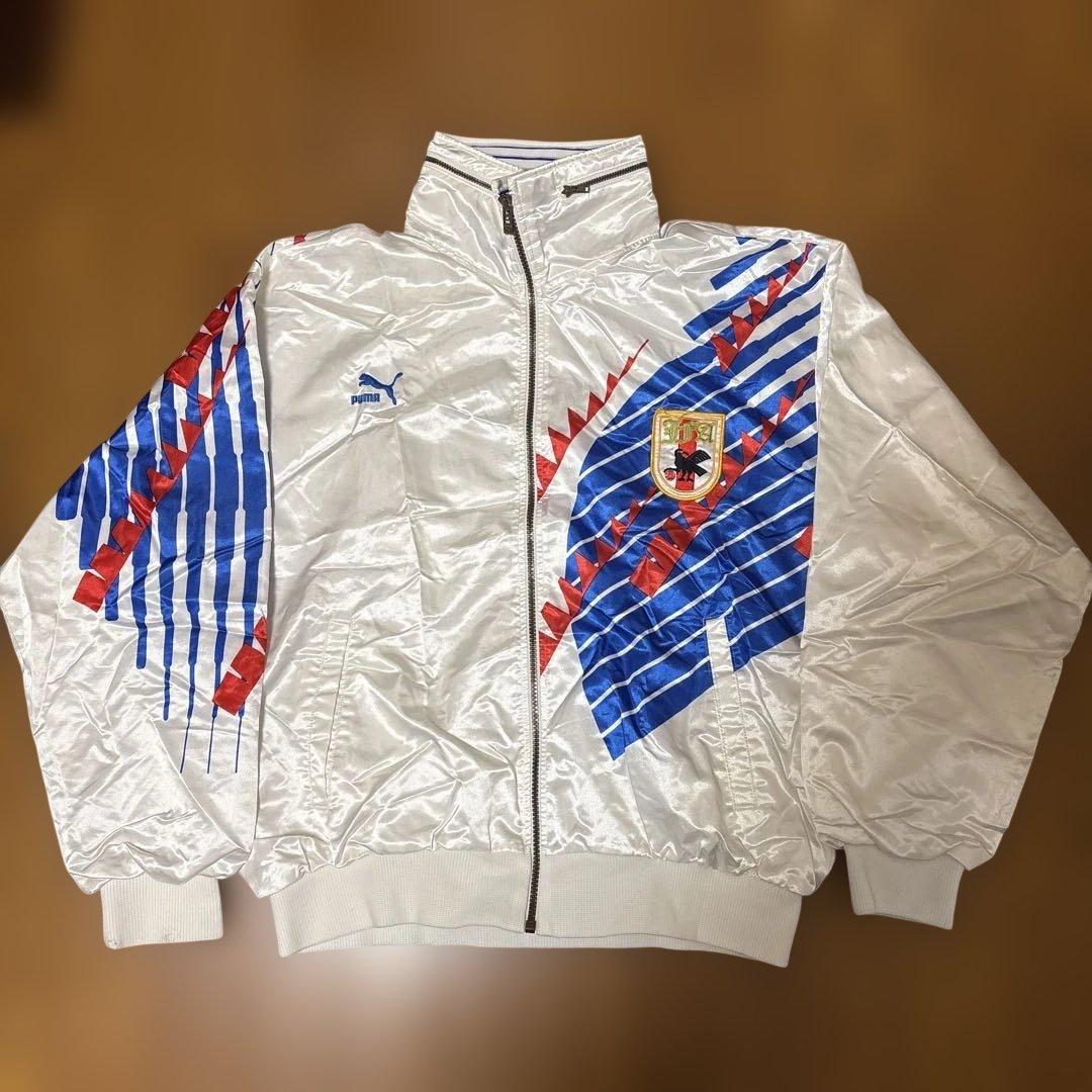 【希少】 サッカー日本代表 ウィンドブレーカー ドーハの悲劇 puma セット