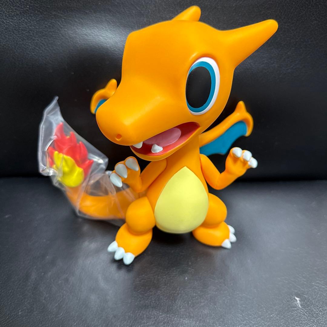 美品 ポケモンセンター限定 pokemon time ソフビ リザードン