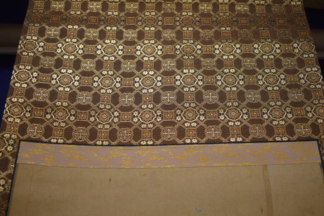 真作/森寛斎/水墨山水図/桐題箱付/布袋屋掛軸HI-672