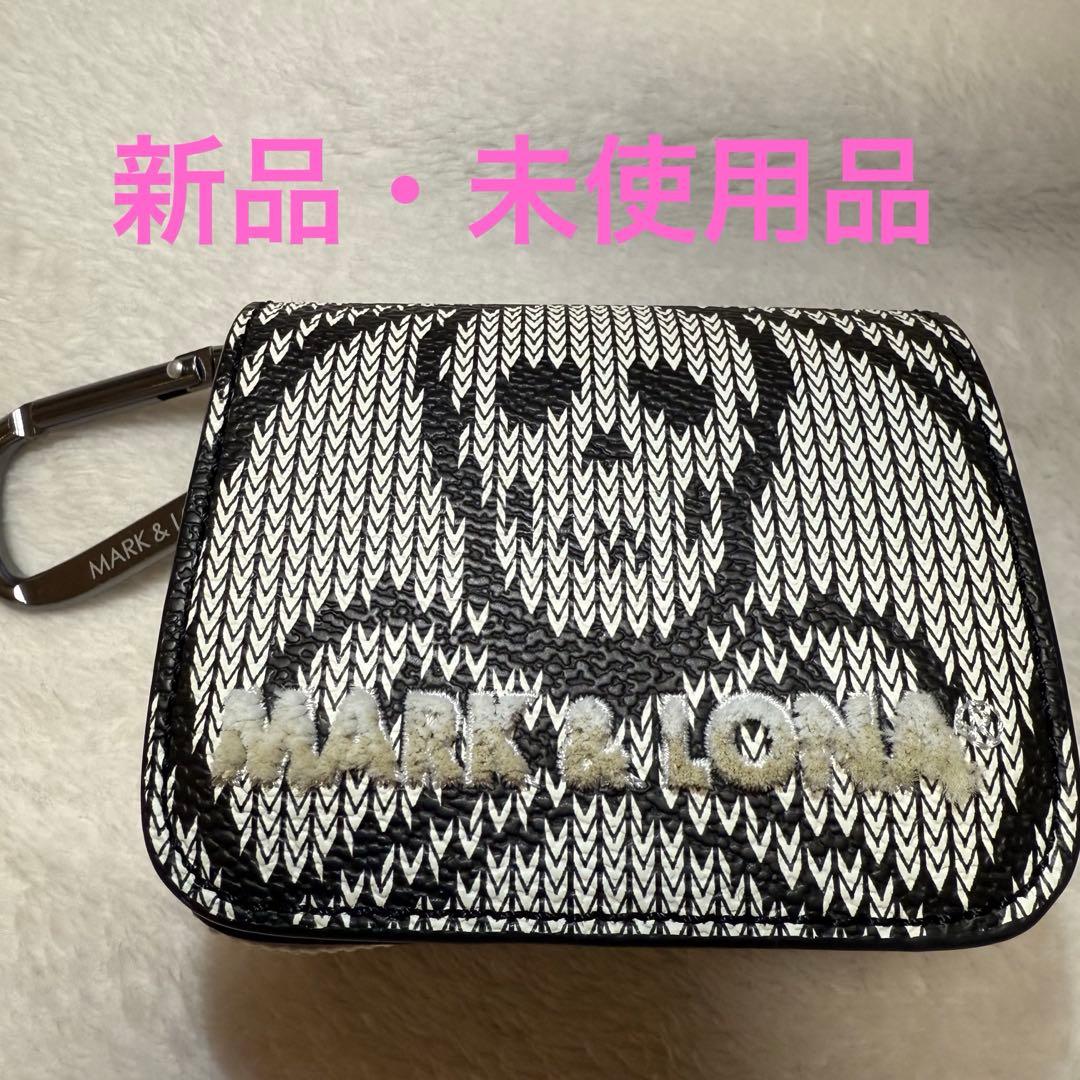 MARK & LONA スカルポーチ　ゴルフボールポーチ