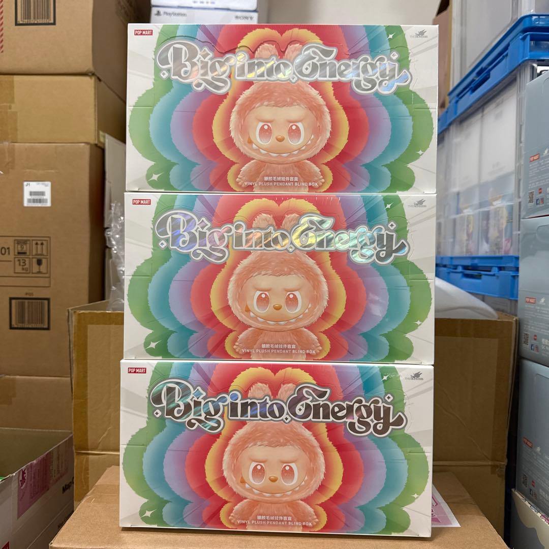 ぬいぐるみ LABUBU THE MONSTERS Big into Energy 3BOX