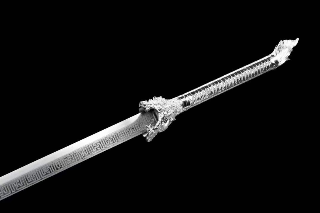 『唐横刀―蒼狼嘯月』古兵器 武具　刀装具　日本刀　模造刀 居合刀