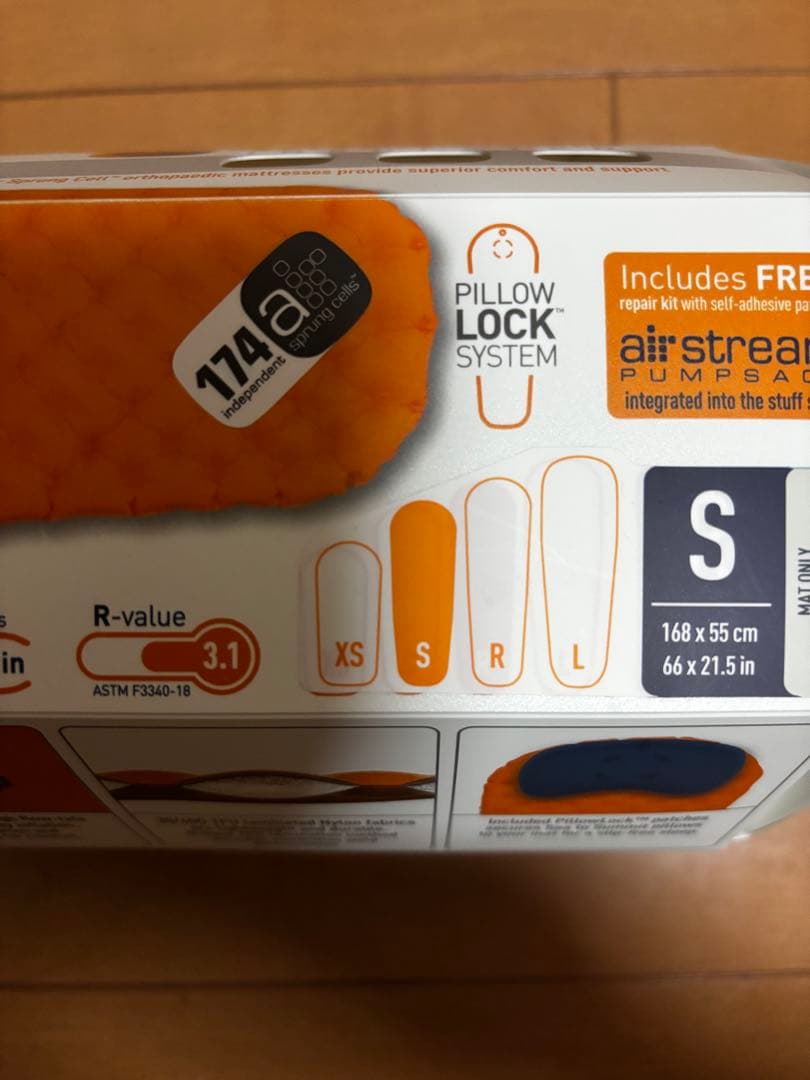 SEA TO SUMMIT ウルトラライトインサレーティングマット S