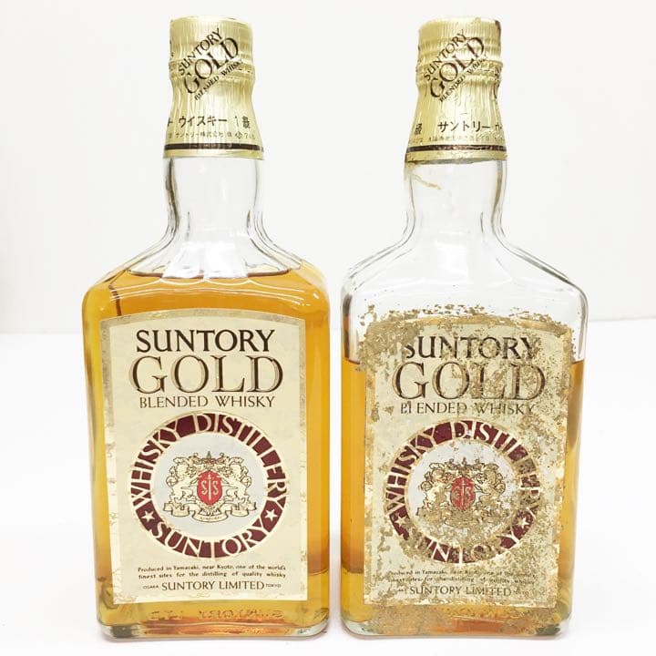 未開栓/サントリー/ウイスキー/ゴールド/4本/720ml/42％/a80