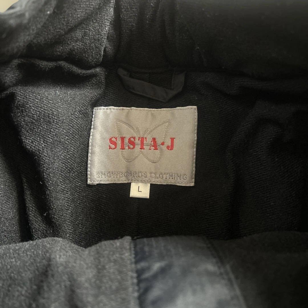 SISTA-J スキーウェア Mサイズ ホワイト/ブラック