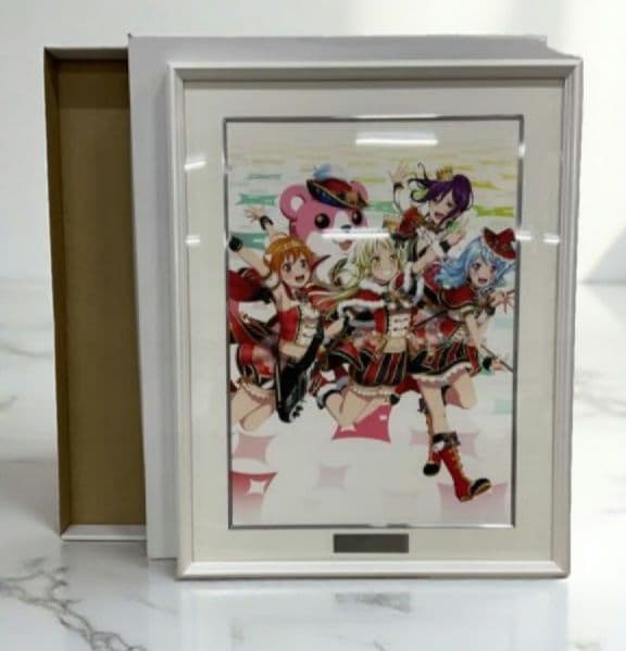 バンドリ　高精彩複製画 A3 ハロー、ハッピーワールド!