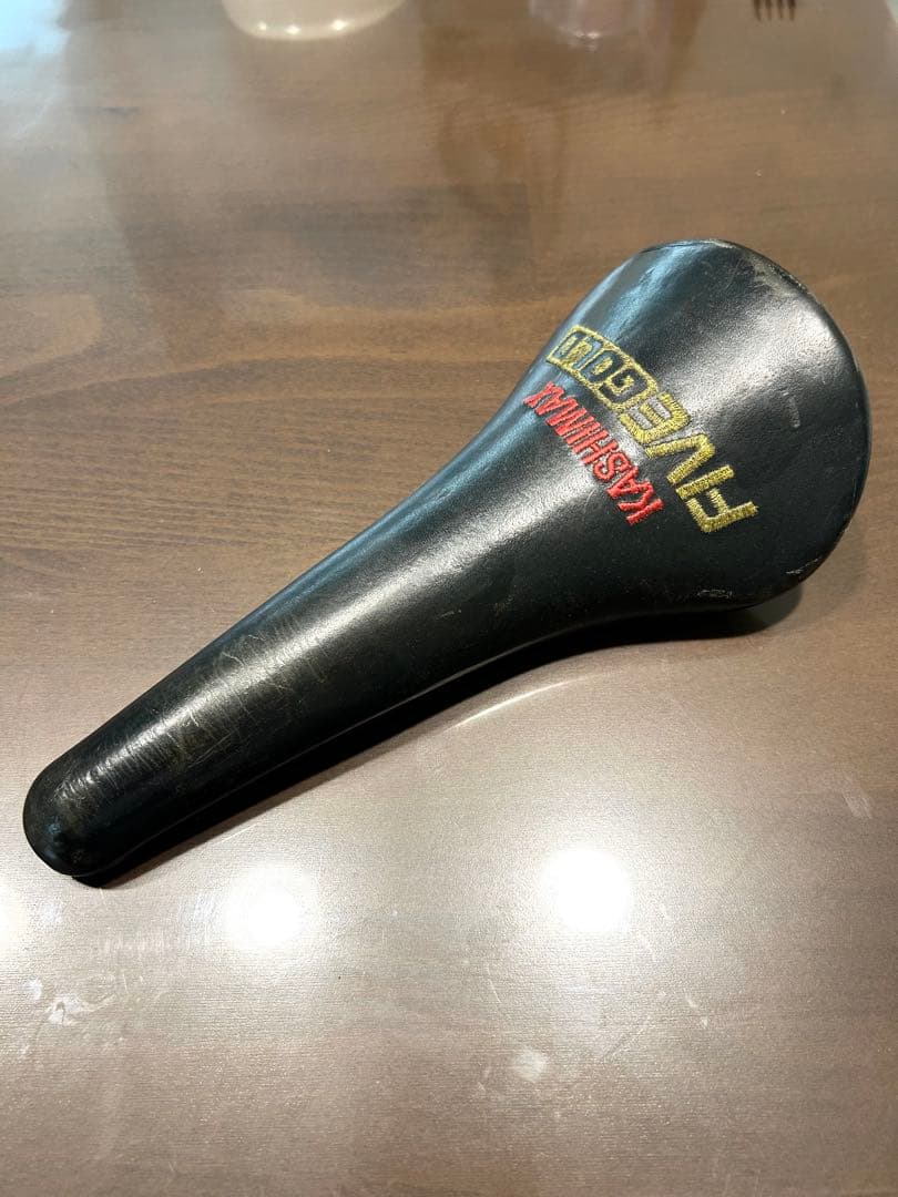 KASHIMAX サドル8 ファイブゴールド　NJS 競輪　ピスト