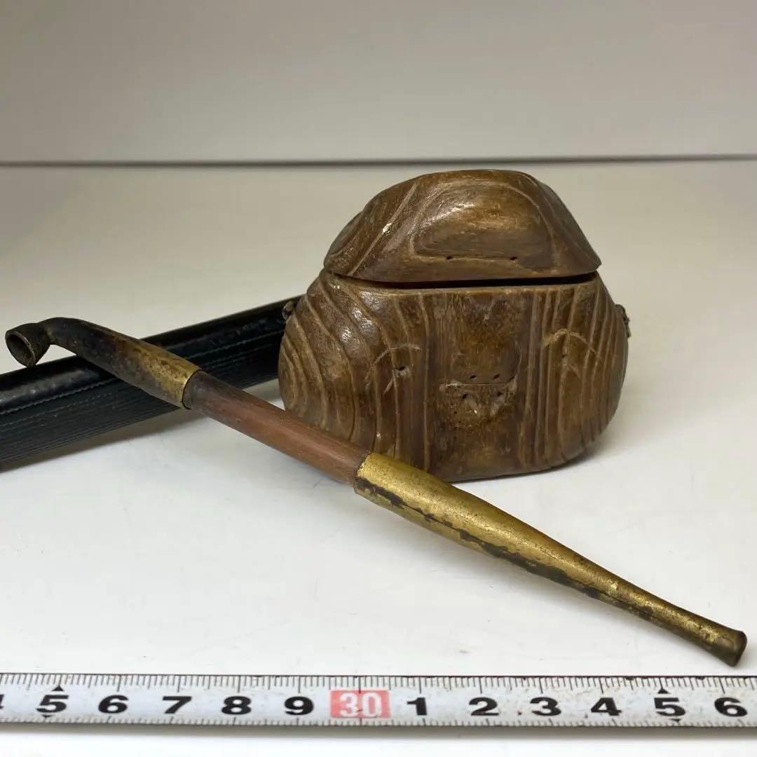 おたふく型 タバコ入 トンコツ 85g 東キ7-1206② タサオ