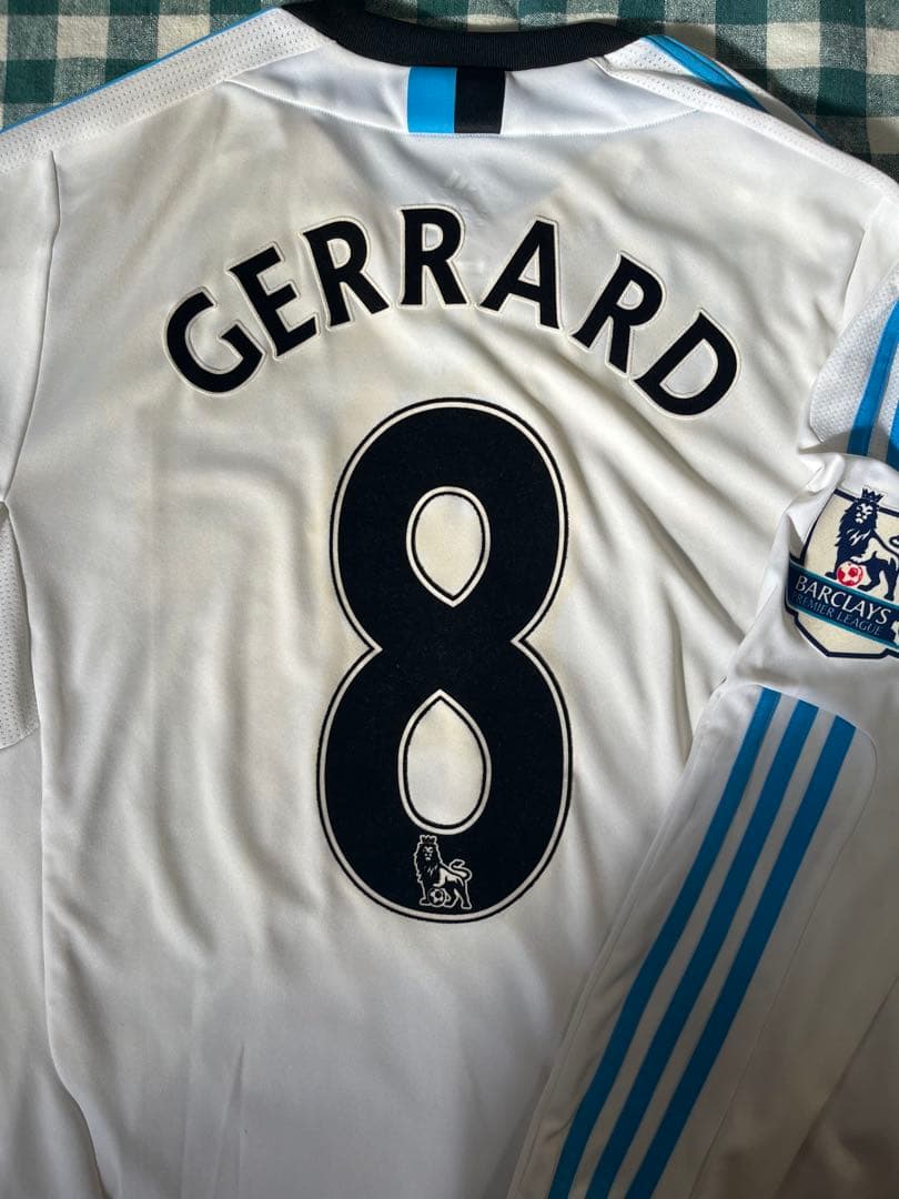 【リヴァプール】11-12 3rd kit ジェラード No.8 長袖
