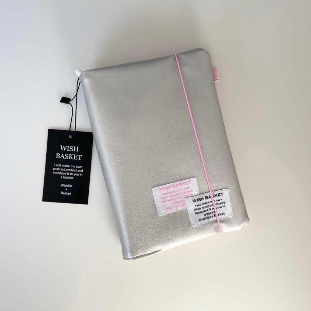 早い者勝ち　韓国　バインダー　カバー　貯金　現金管理　シルバー　ピンク　チェック