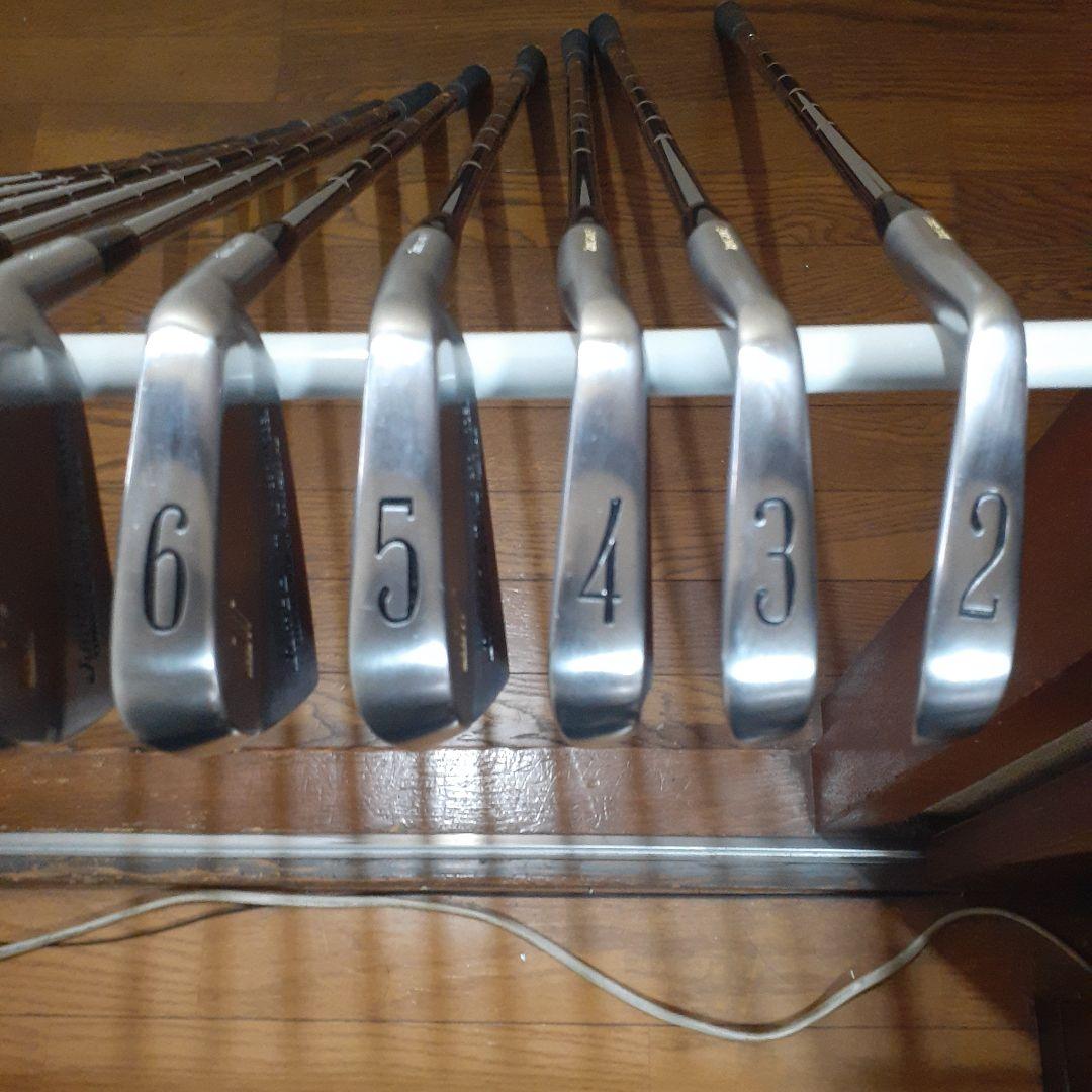 名器　尾崎将司 jumbo MTN Ⅲプロモデルアイアンセット 2鉄付き11本