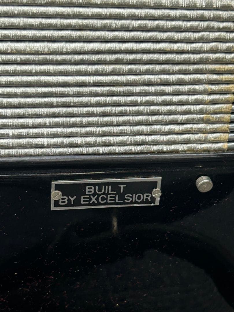 EXCELSIOR アコーディオン ブラック/アイボリー