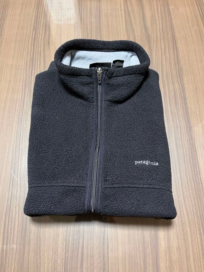 パタゴニア シンチラ　フリース　ベスト　Lサイズ 黒　ブラック　コロンビア製