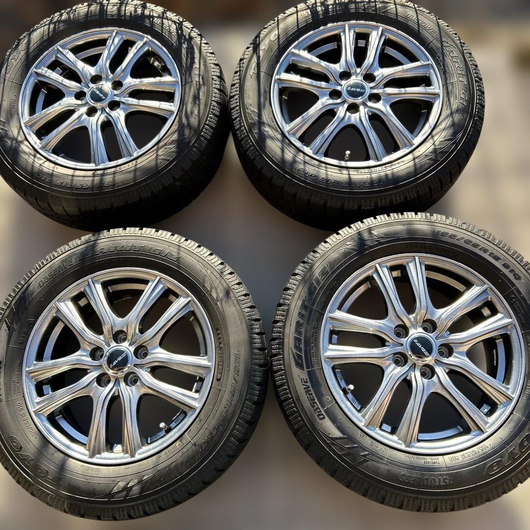 w*0様 TOYOタイヤ＆15インチアルミホイール4本セット