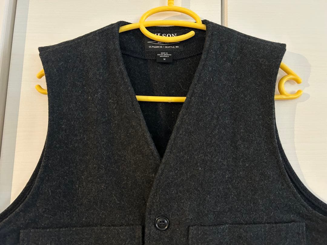 FILSON フィルソン USA製 ウール ベスト グレー