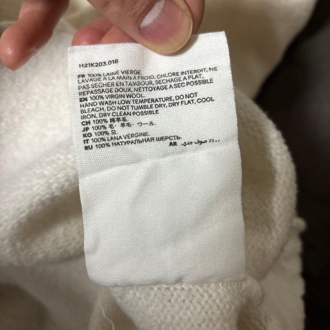 アミパリス タートルネックニット ホワイトS