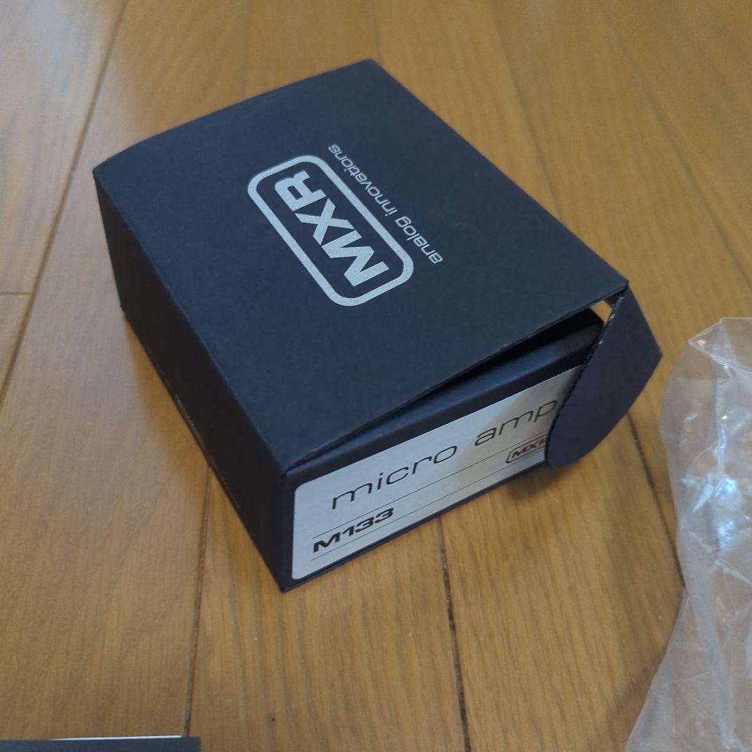 MXR M133 Micro Amp 動作品　外箱付