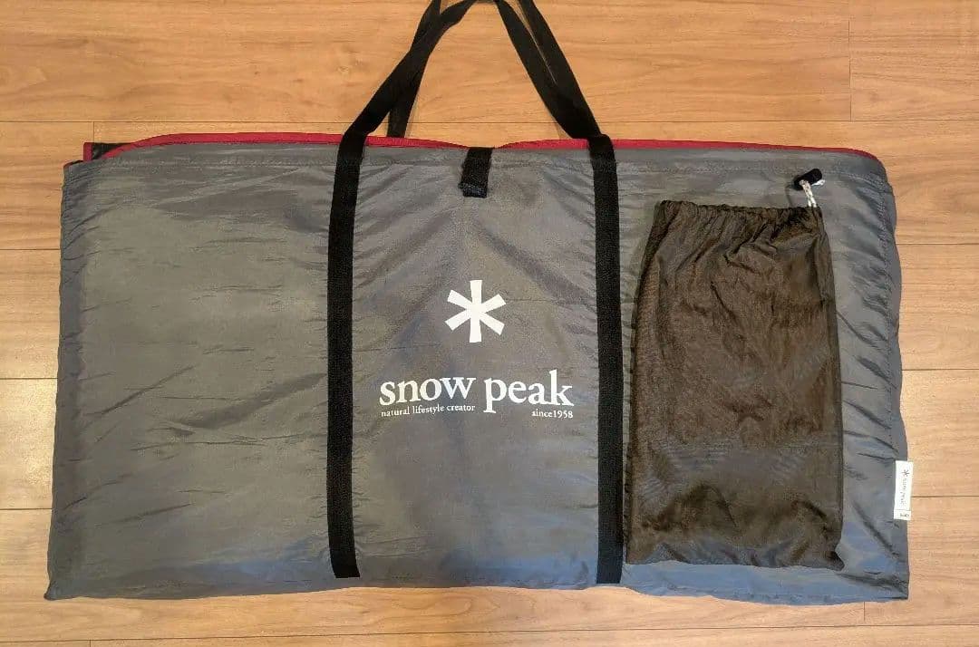 スノーピーク　アメニティドーム用フロアマット&フロアシートセット
