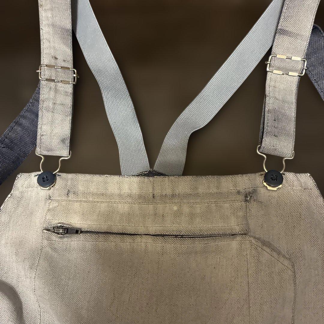 ボロの美学ユーロモールスキン鬼フェードオーバーオール