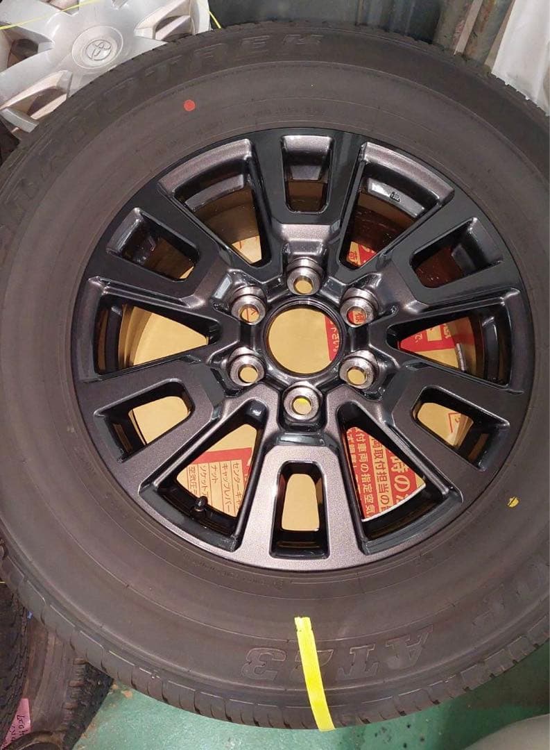 【新品未使用】トヨタ ランクル250 タイヤ ホイール 4本 ランドクルーザー