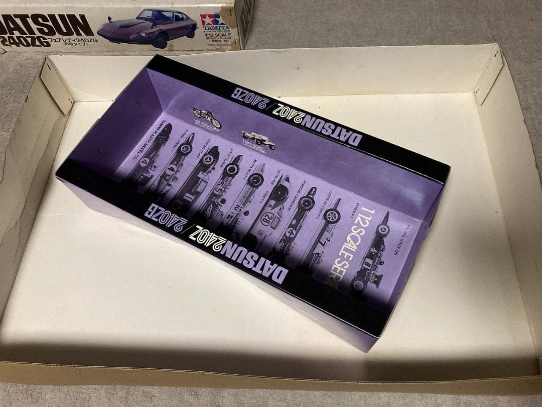 タミヤ　1/12　DATSUN　フェアレディ240ZG　市販タイプ　説明書コピー