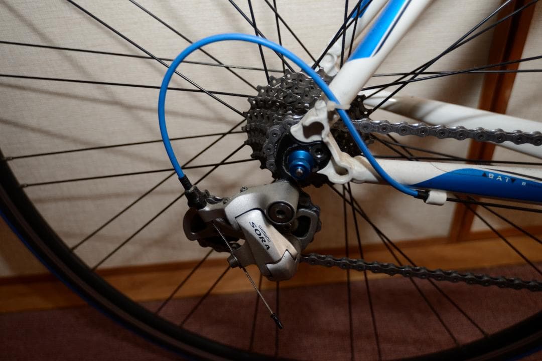 Bianchi ロードバイク 群馬の駅で引渡し