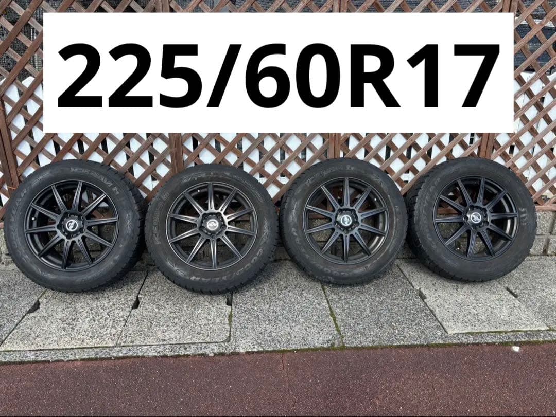 最終値下げ！　ICE NAVI 6 17インチ ホイールセット　アルファード