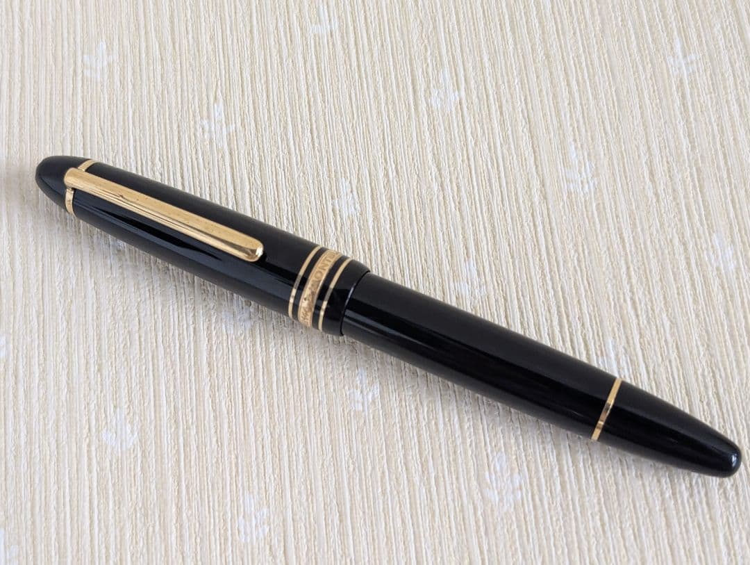 Montblanc 万年筆 マイスターシュテュック146 黒 14K
