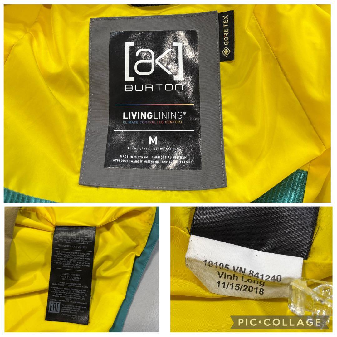 バートン　ak GORE CYCLIC JK スノボジャケット　ゴアテックス