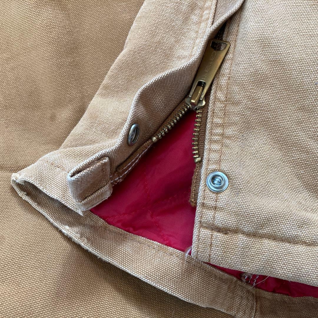 ★USA製★ Carhartt 中綿キルティング　オールインワン　つなぎ