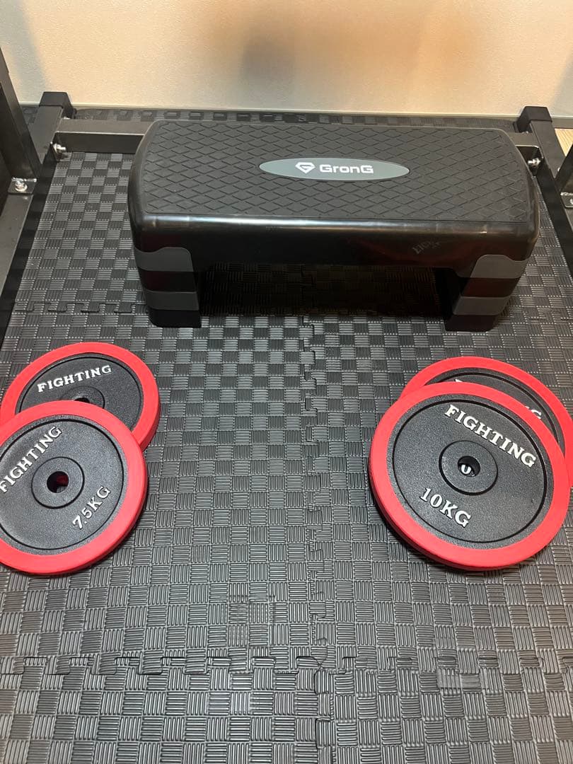 ファイティングロード パワーラック バーベルセット プレート75kg