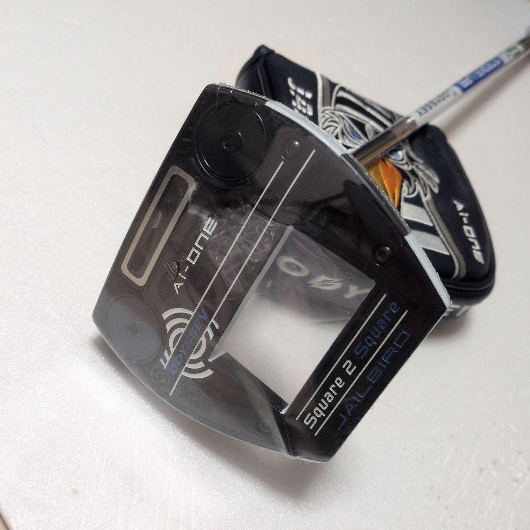 新品 オデッセイ Ai-ONE スクエア 2 スクエア ジェイルバード パター